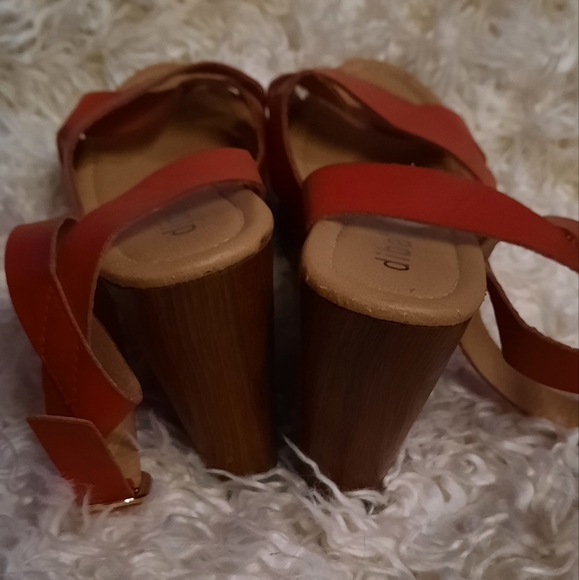 Diba Sandal Red Heels - Picture 6 of 14